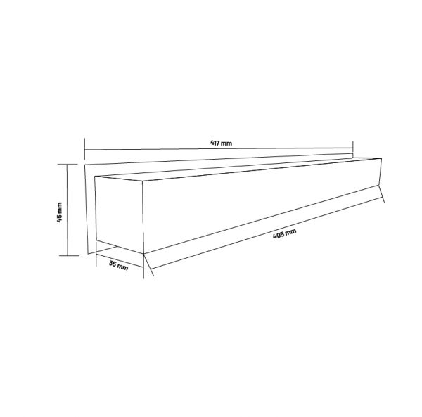 Foco LED Lineal Viena 30W - N - Imagen 2