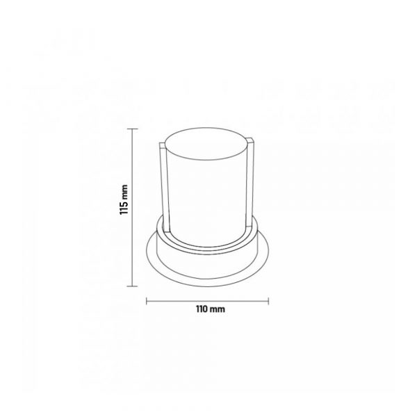 Foco LED orientable Tube Round 12W - N - Imagen 2