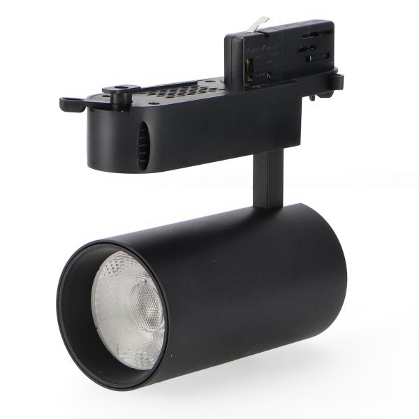 Foco Led Para Carril Negro Turin 30W Trifásico - N