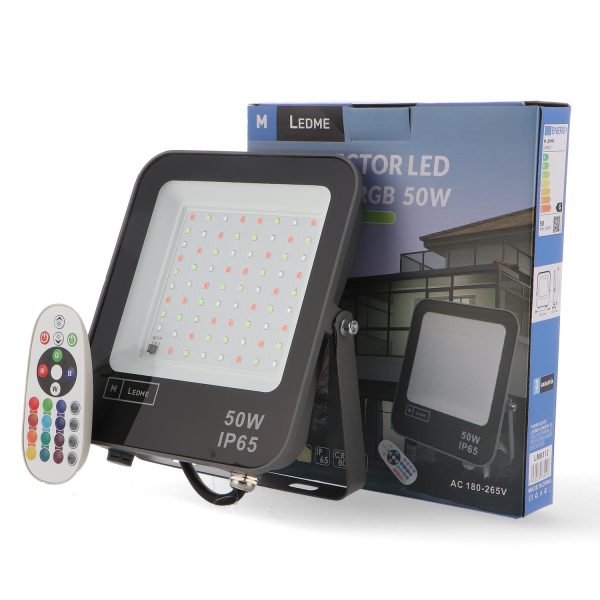 Foco Proyector Led Napoli 50W RGB - DSC - NLM6512 - Imagen 3
