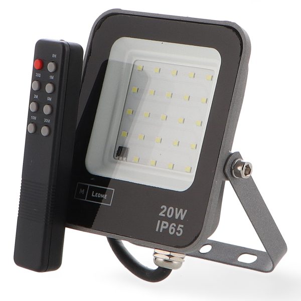 Foco Proyector Led Napoli 20W con Sensor de movimiento - NLM6515