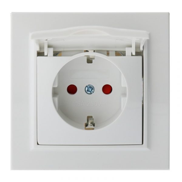 Enchufe Tipo Schuko Con Tapa - EP - N - Imagen 4