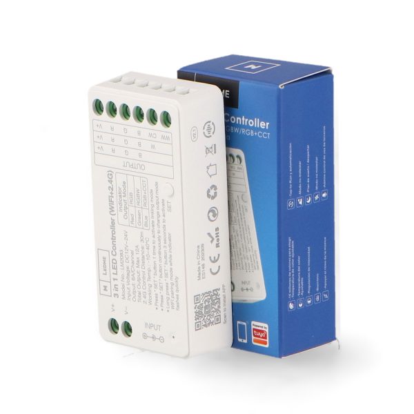 Controlador regulador Smarthome LED RGB/RGBW/RGB+CCT - NLM2083 - Imagen 3