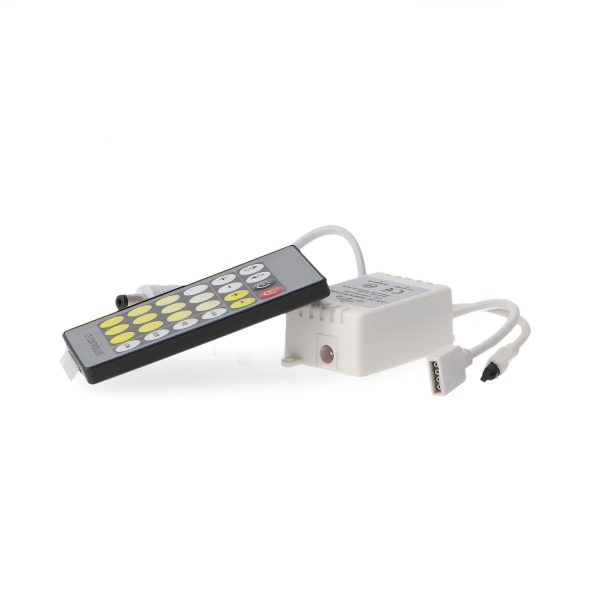 Controlador Mini Para Tiras Led CCT Con Control Remoto Por Ir - DSC - NLM2188