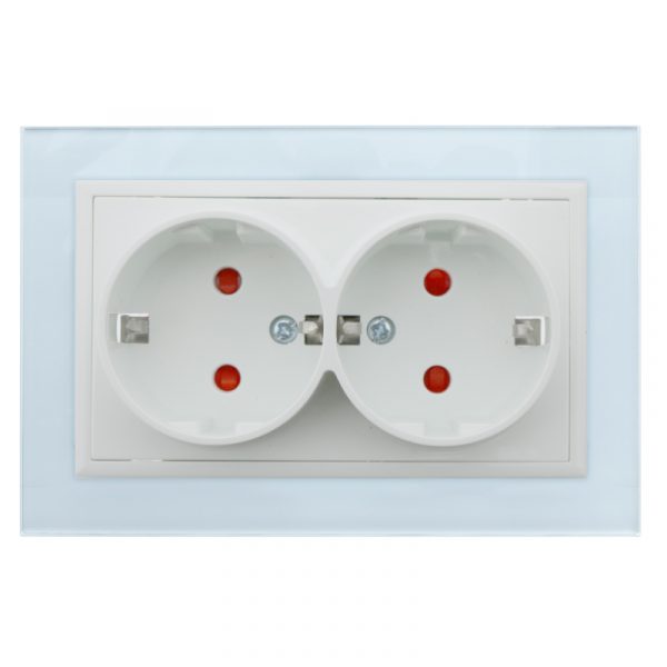Enchufe Empotrable Doble Tipo Schuko - FB - N - Imagen 4