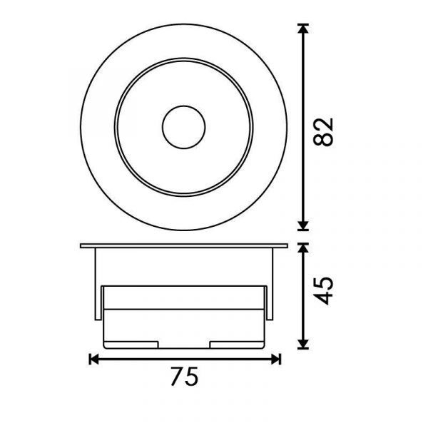 Foco Downlight LED CobMon 7W - N - Imagen 2