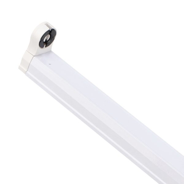 Soporte para tubo LED 1200 mm - Conexión un lado - NLM1023