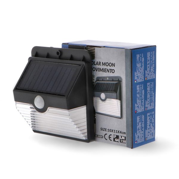 Aplique LED Solar Moon con Sensor Movimiento - N - Imagen 5