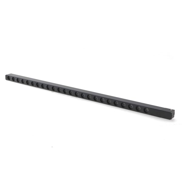 Foco LED Hallway Serie 16mm 24W para carril magnético Negro 48V - N
