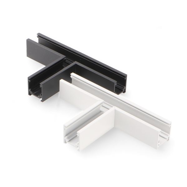 Unión en T Horizontal para Carril Magnético Serie 16mm - N