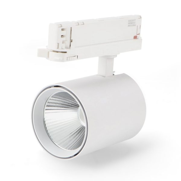 Foco LED para carril White Air 30W Trifásico No Flicker - NGA3187