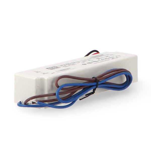 Fuente de alimentacion para tiras LED Mean Well 60W 24VDC IP67 LPV-60-24 - NLPV-60-24