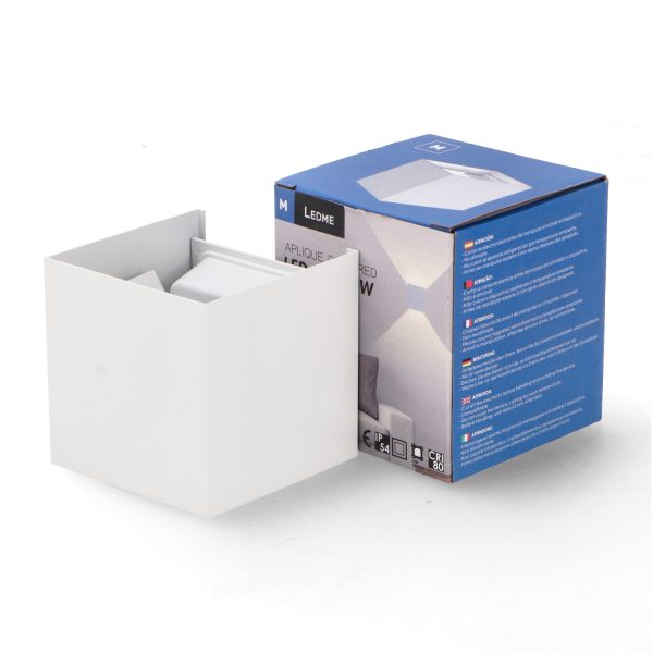 Aplique de Pared LED White Cube 6W IP54 - N - Imagen 5
