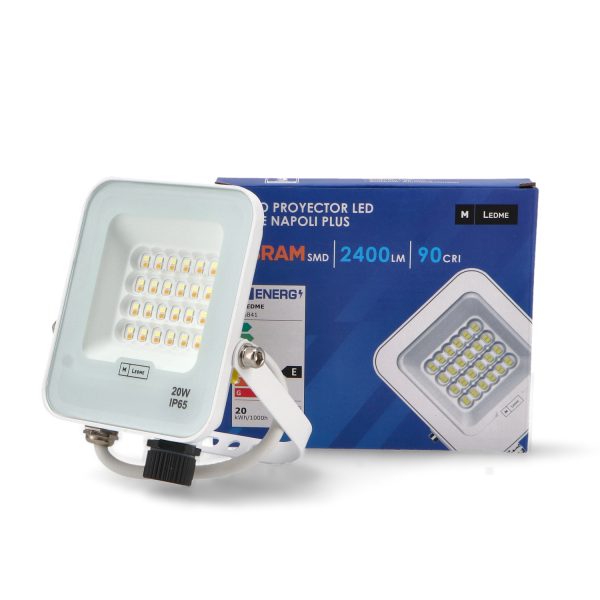 Foco Proyector Led Napoli Plus White 20W CCT - NLM6841 - Imagen 3