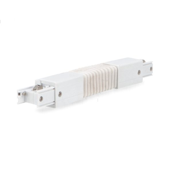 Conector Flexible Blanco para Carril Trifásico - NLM3225 - Imagen 4