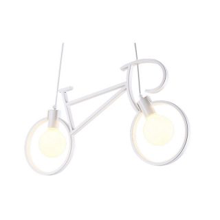 Lámpara de techo Vintage 2L Bicycle White - NLM8027