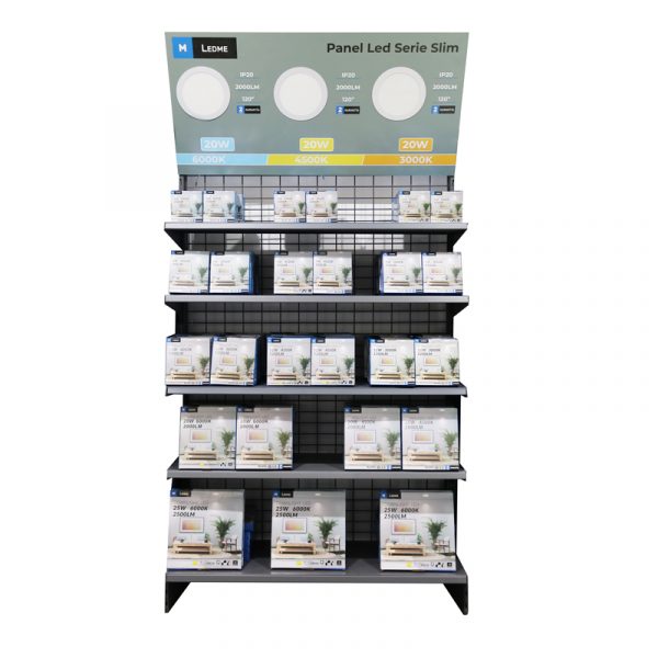 Expositor Panel Led Serie Slim - Top Ventas Ledme - NLM0026