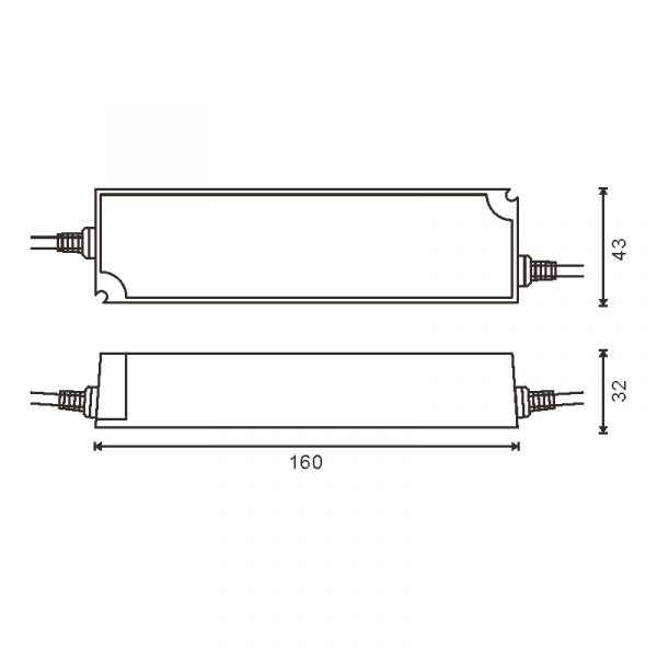 Fuente de alimentación para tiras LED 60W 12VDC IP66 - NLM2529 - Imagen 2