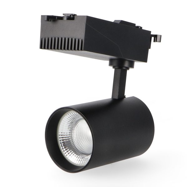 Foco LED para carril Prolux Negro 40W Monofásico - DSC - N