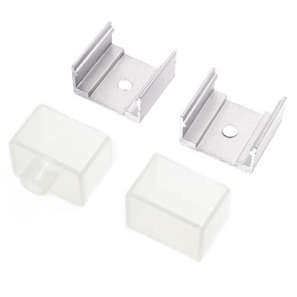 Pack dos Tapones y dos grapas para tira Funda Neon 20X14 mm - NLM3393