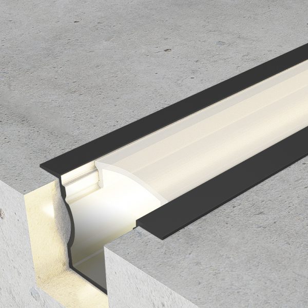 Perfil de aluminio U High con alas - 2 metros - N - Imagen 5