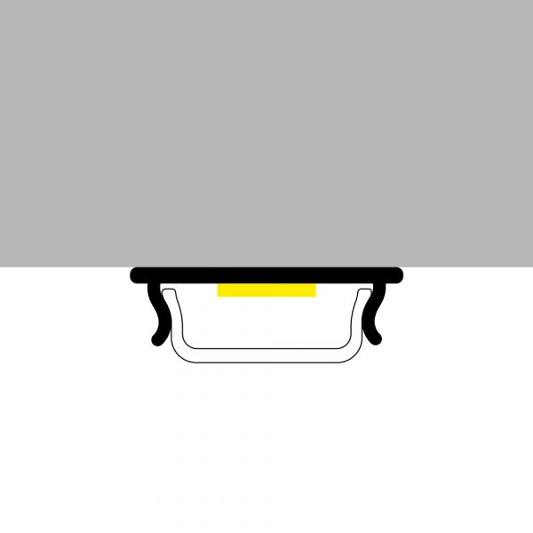 Perfil de aluminio flexible - 2 metros - N - Imagen 3