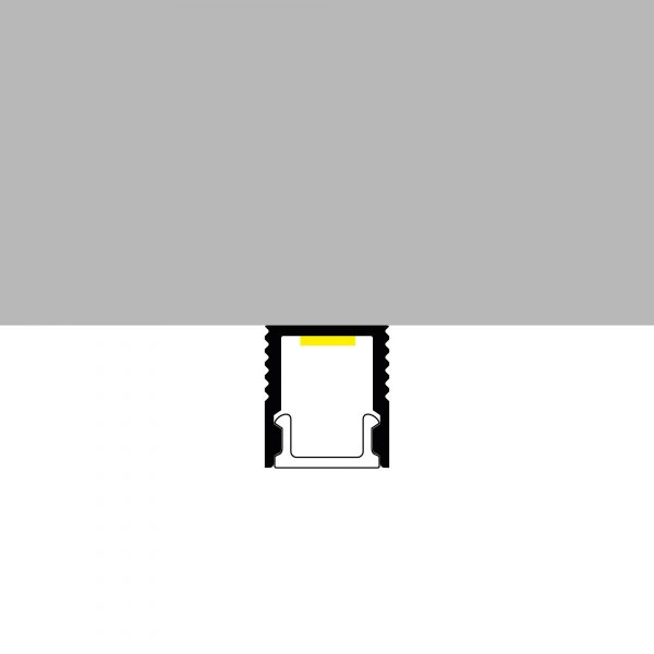Perfil de aluminio Fine - 2 metros - NLM3739 - Imagen 3