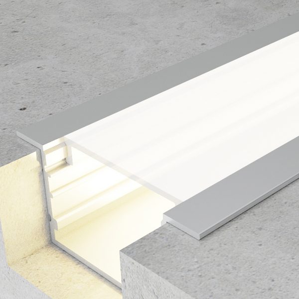 Perfil de aluminio Hev - 2 metros - N
