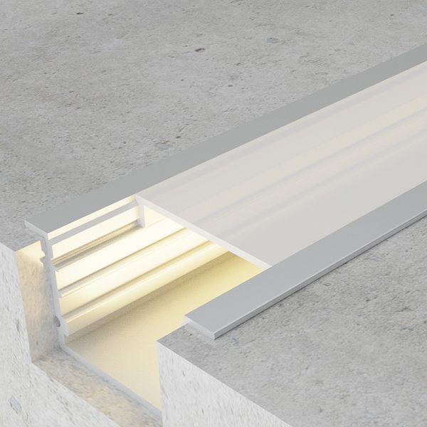 Perfil de aluminio Oreb - 2 metros - N