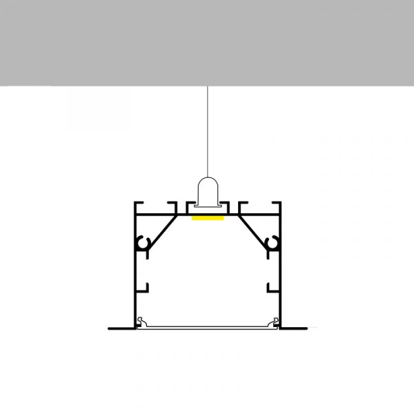 Perfil de aluminio Phey - 2 metros - N - Imagen 3