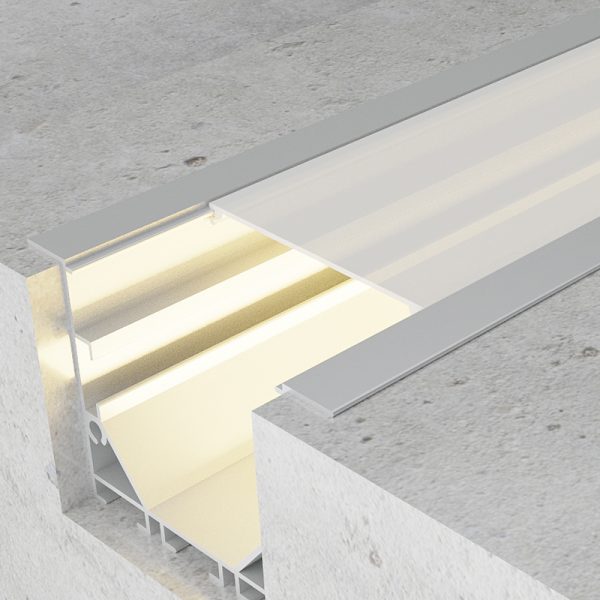 Perfil de aluminio Phey - 2 metros - N