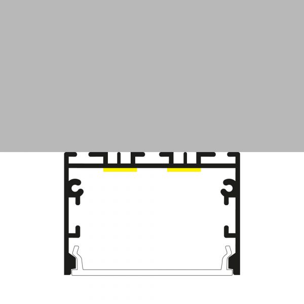 Perfil de aluminio Sixe - 2 metros - N - Imagen 4