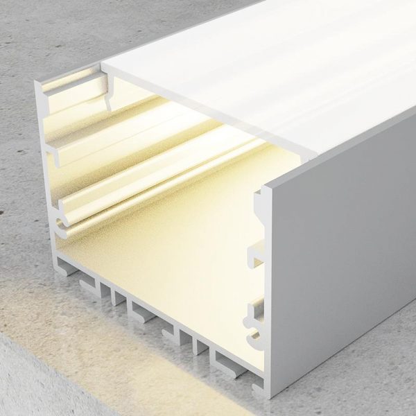 Perfil de Aluminio Ning 2 Metros 12V/24V - DSC - NLM3365