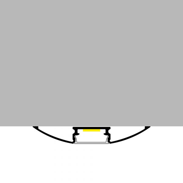 Perfil de aluminio Trend - 2 metros - N - Imagen 3