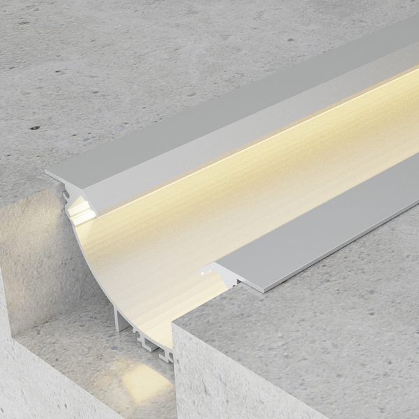 Perfil de aluminio Sunrise - 2 metros - N