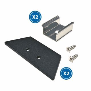 Pack 2 Tapones y 2 grapas para Perfil LM3829 - NLM3829A