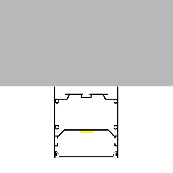 Perfil de aluminio Wef - 2 metros - N - Imagen 3