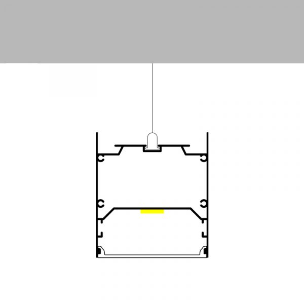 Perfil de aluminio Wef - 2 metros - N - Imagen 4