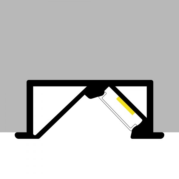 Perfil de aluminio Mygh - 2 metros - N - Imagen 3