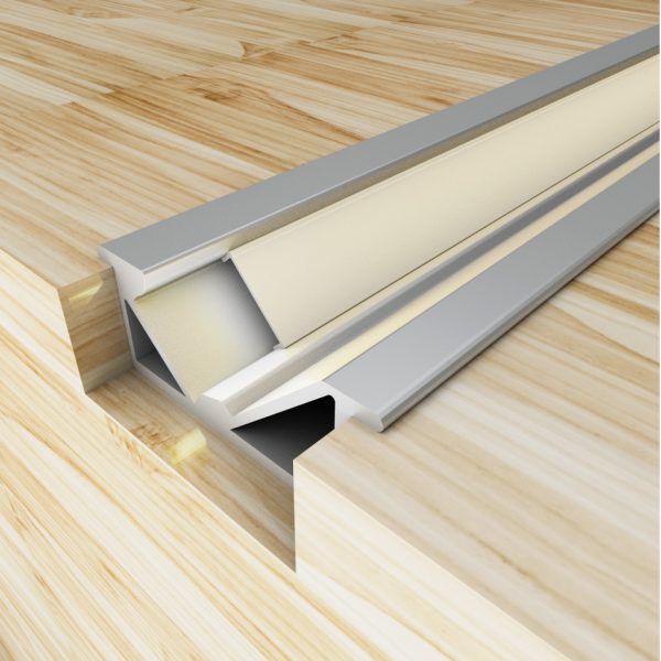 Perfil de aluminio Mygh - 2 metros - N