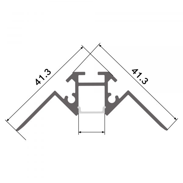 Perfil de aluminio Pich - 2 metros - NLM3866 - Imagen 2