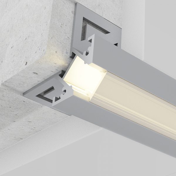 Perfil de aluminio Can - 2 metros - NLM3868