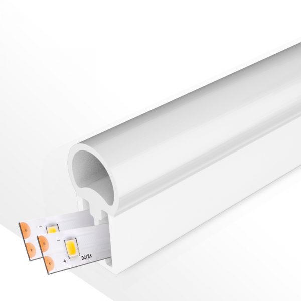 Funda De Silicona Arc 22X10 Para Tiras Led - 20 metros - NLM3977