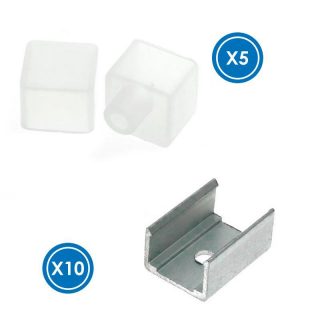 Pack Tapones y grapas para tira Funda Neon LM3971 - NLM3986