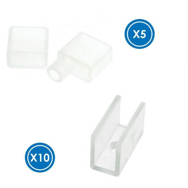 Pack Tapones y grapas para tira Funda Neon LM3983 - NLM3993