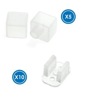 Pack Tapones y grapas para tira Funda Neon LM3985 - NLM3994