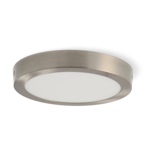 Panel de Superficie Níquel Circular 20W CCT - NLM5543