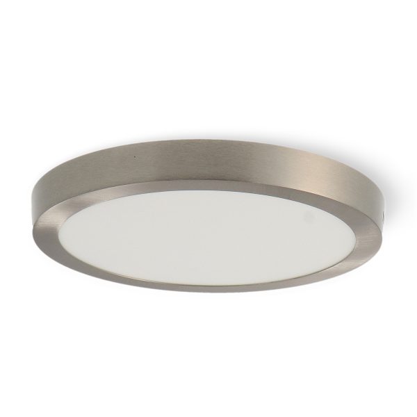 Panel de Superficie Niquel Circular 25W CCT - NLM5546