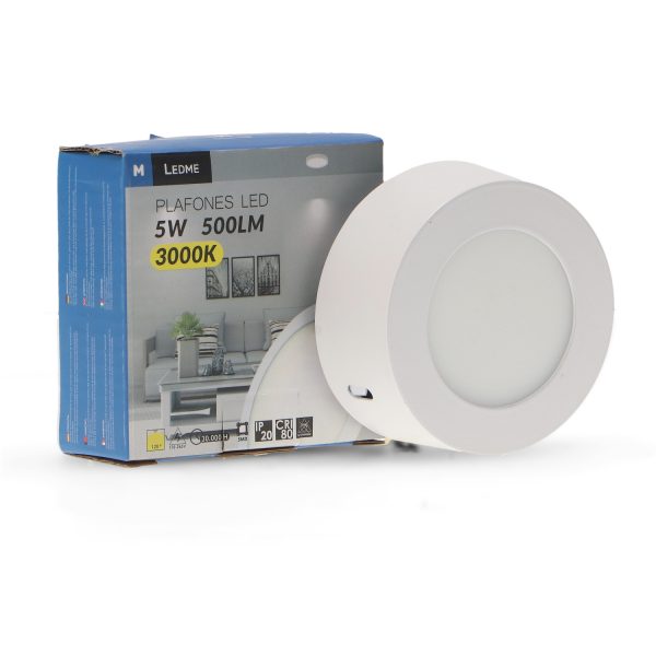 Panel de Superficie Serie Slim Circular 5W - N - Imagen 3