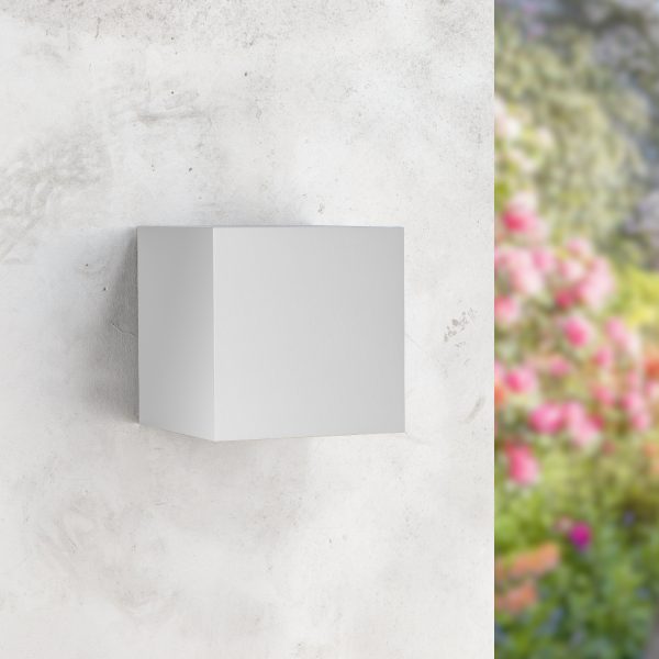 Aplique de Pared LED White Cube 6W IP54 - N